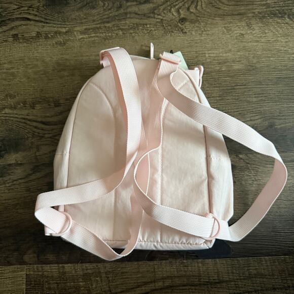 adidas Light Pale Sandy Pink Weekender Lightweight Backpack Laptop Sleeve New - Picture 3 of 9